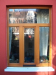 Gleiches Fenster wie voheriges Bild, mit Außenfassadendämmung